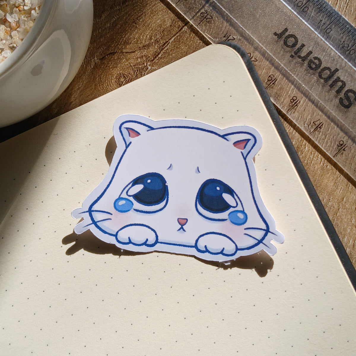 Pwease Sticker