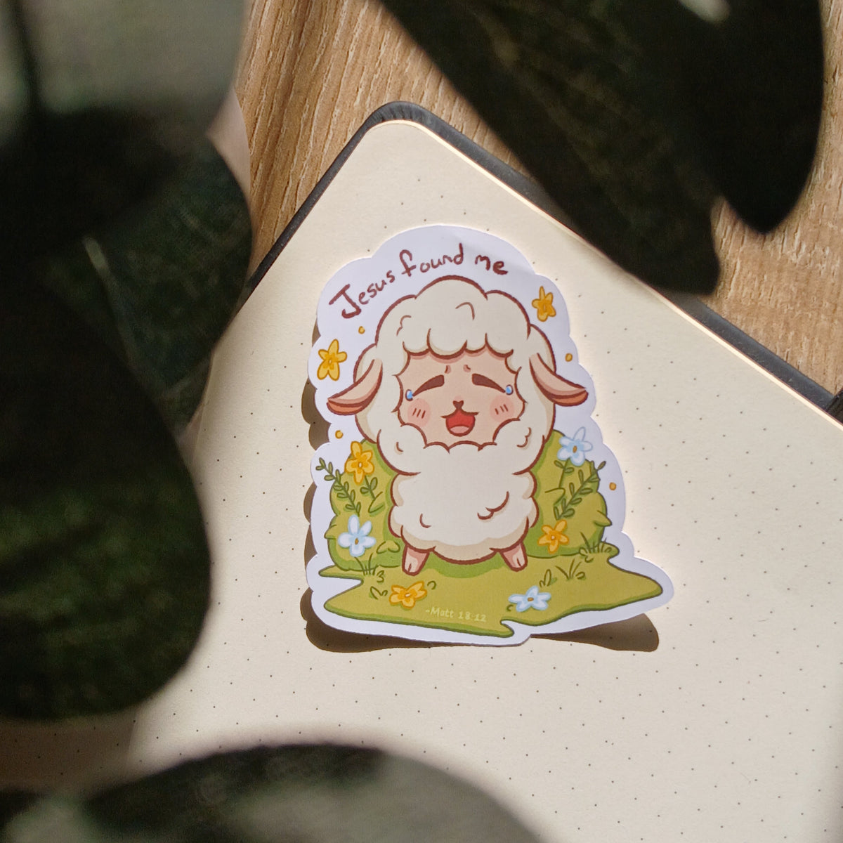 Jesus Found Me Sticker