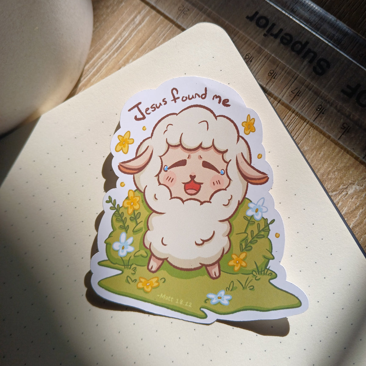 Jesus Found Me Sticker