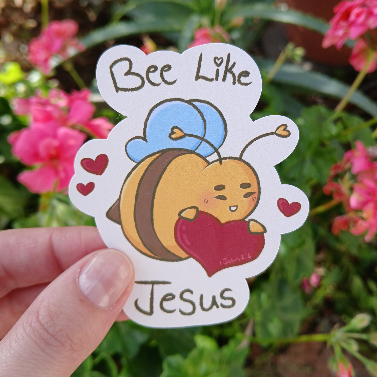 Bee Like Jesus Sticker